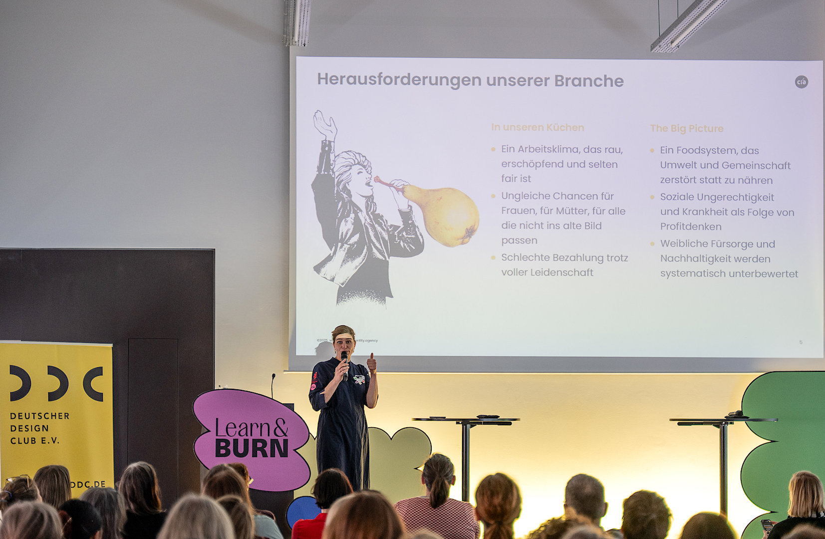 Antje de Vries, Cherry Bombe, Parabere Forum, zu Herausforderungen in der Gastronomiebranche